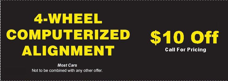 four Wheel Computerized Alignment coupon