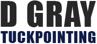 D Gray Tuckpointing Logo
