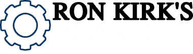 Ron Kirk's Body Shop Logo