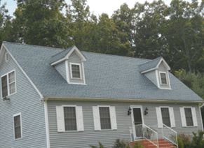residential roof replacement - after