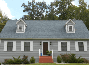 residential roof replacement - after