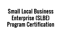 Small Local Business Enterprise (SLBE) Program Certification