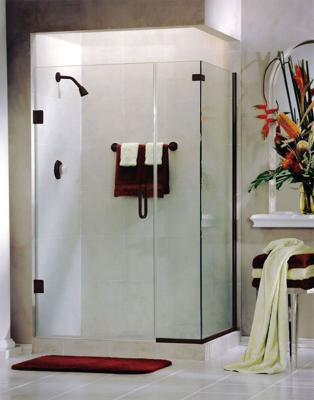 Shower glass and doors