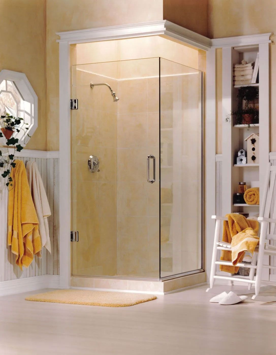 Shower glass and doors