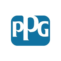 PPG logo: white