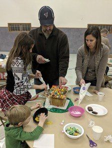 Ginger Bread House Building Event