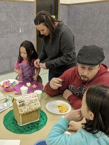 Ginger Bread House Building Event