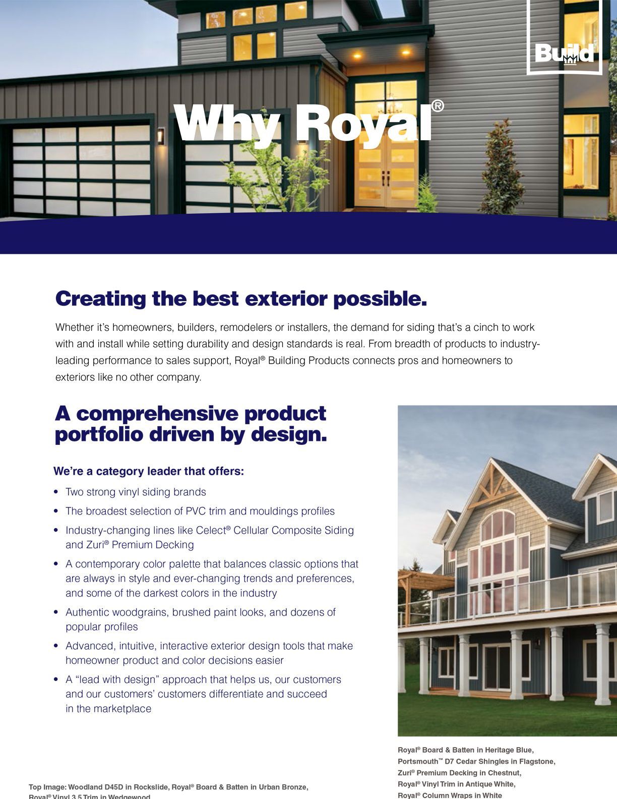 Royal Building Products Why Royal Brochure