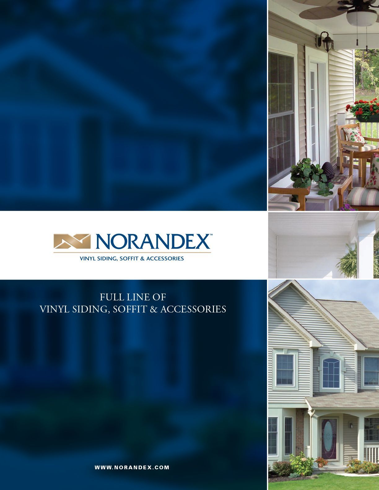Norandex Full Line of Vinyl Siding, Soffit, and Accessories Brochure