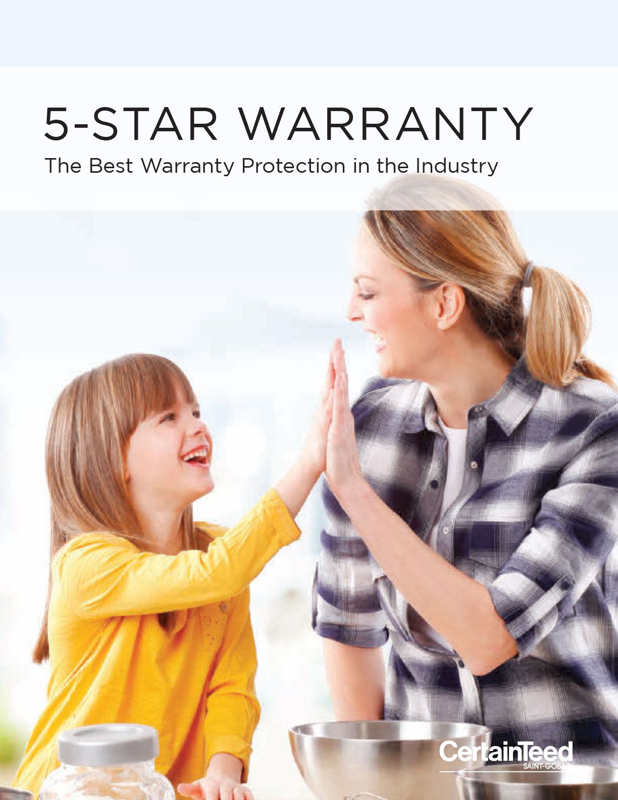 CertainTeed 5-Star Warranty Brochure