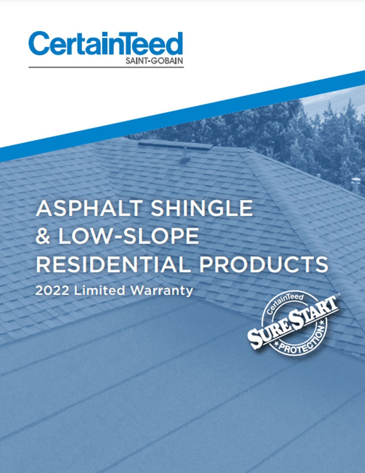 CertainTeed Shingle and Low-Slope Roofing Warranty Brochure