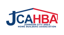 Logo for Johnson City Area Home Builders Association: Blue