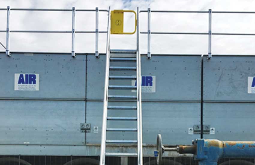 steel ladder