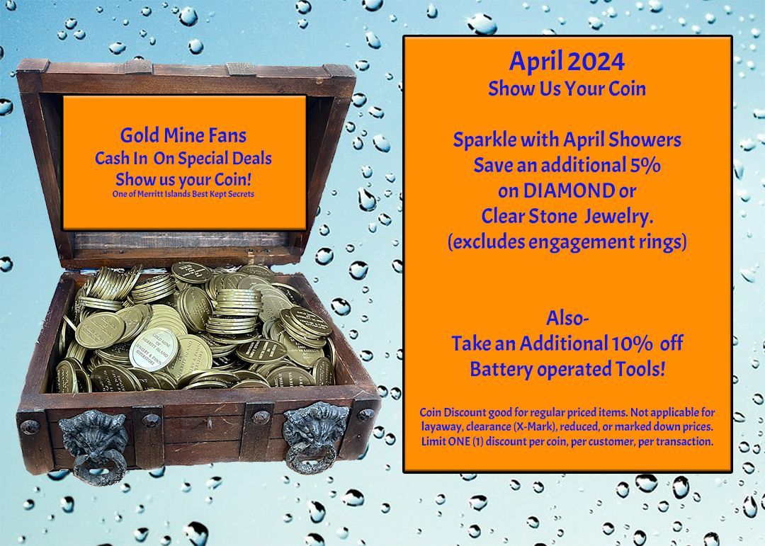 Show Us Your Coin April 2024 deal