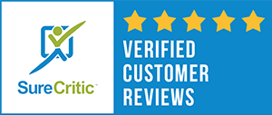 SureCritic Verified Reviews Logo