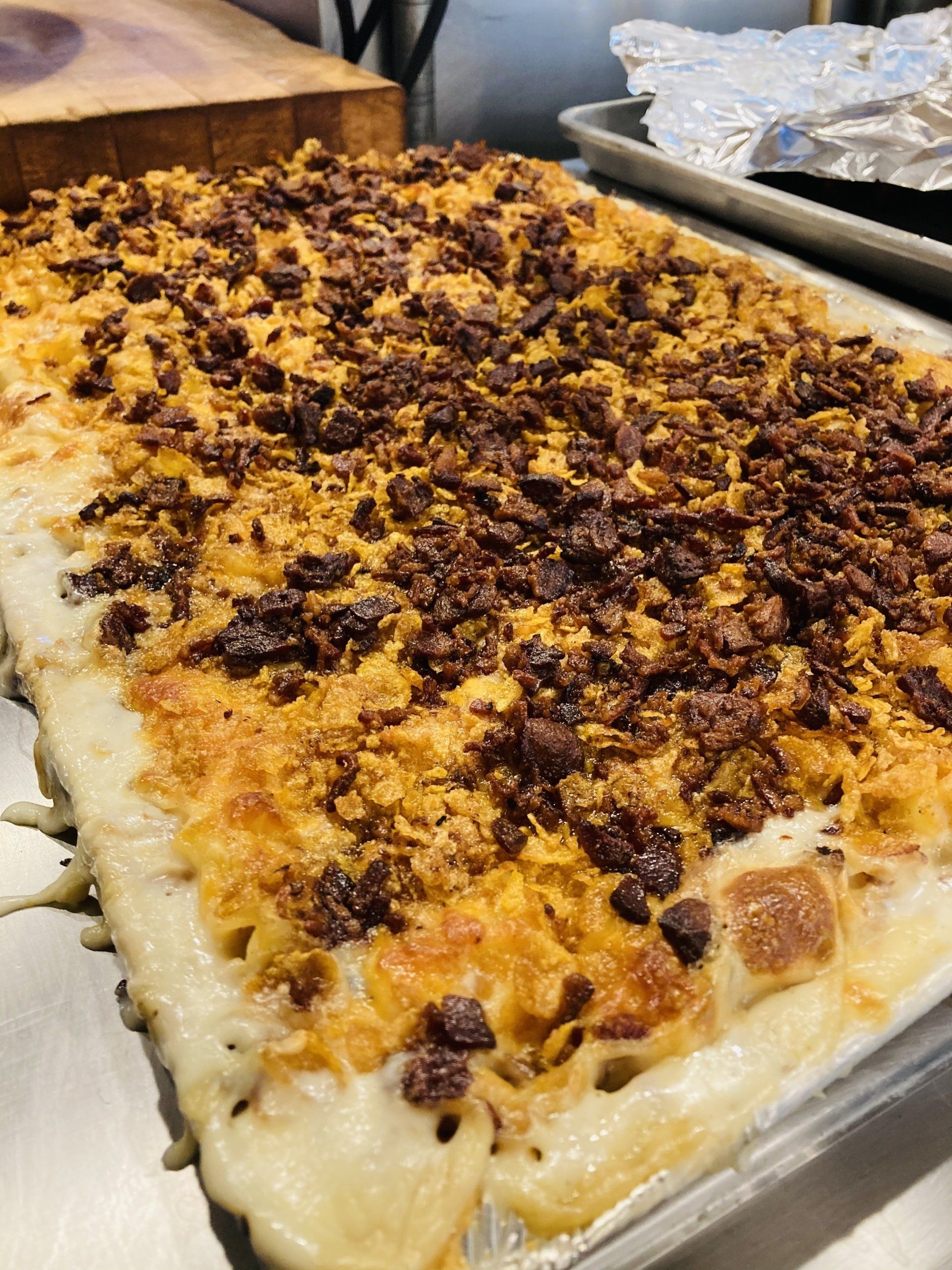 Baked mac and cheese