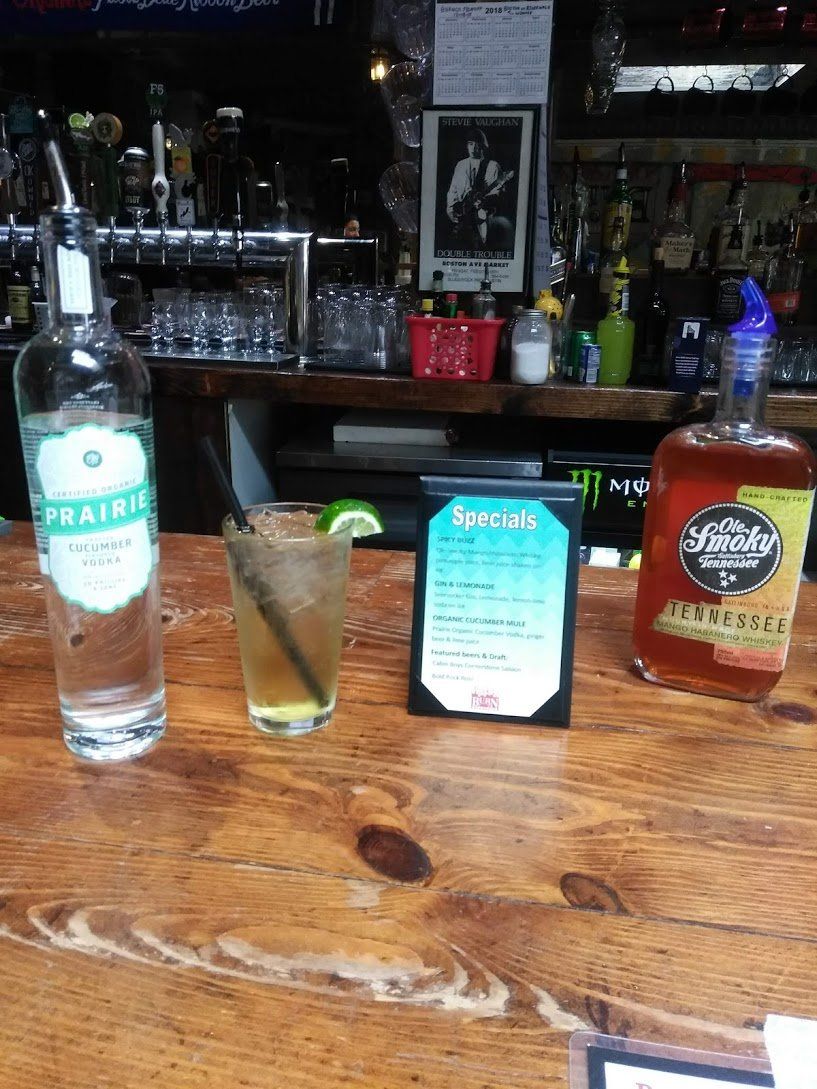 BurnCo Barbeque drinks