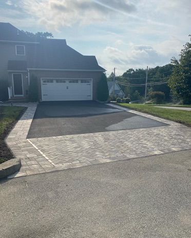 driveway landscape design