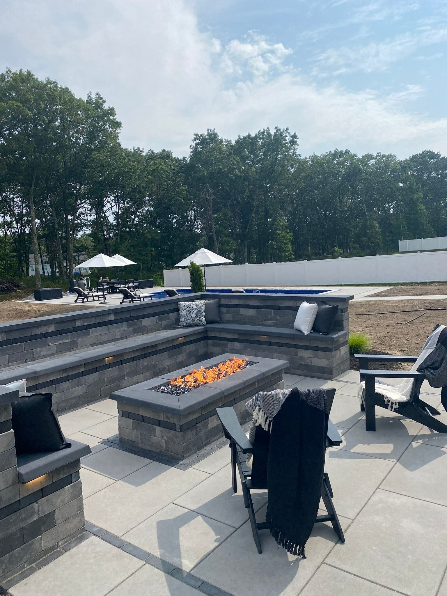 fireplace side angle shot