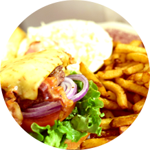 Arnie's authetic food