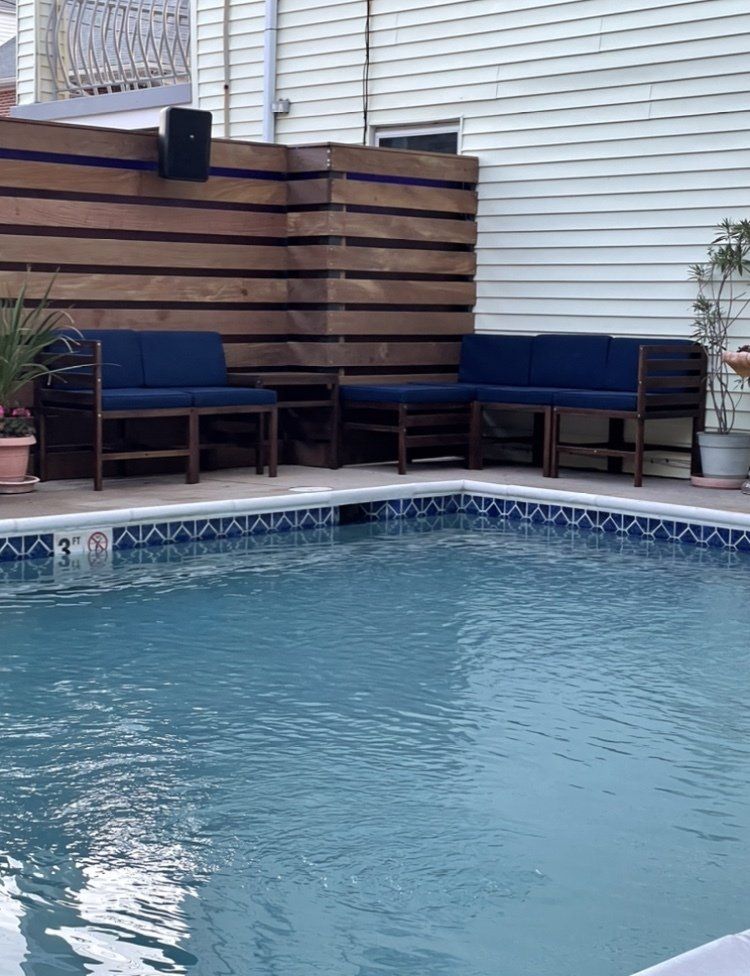 Wildwood vacation rental with pool