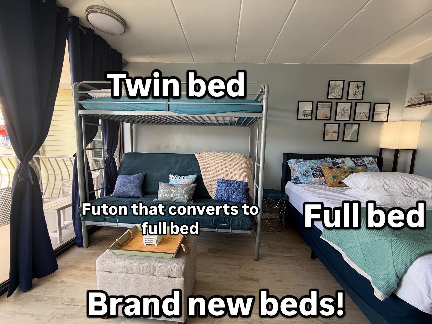 A small kitchen with a microwave, refrigerator and sink