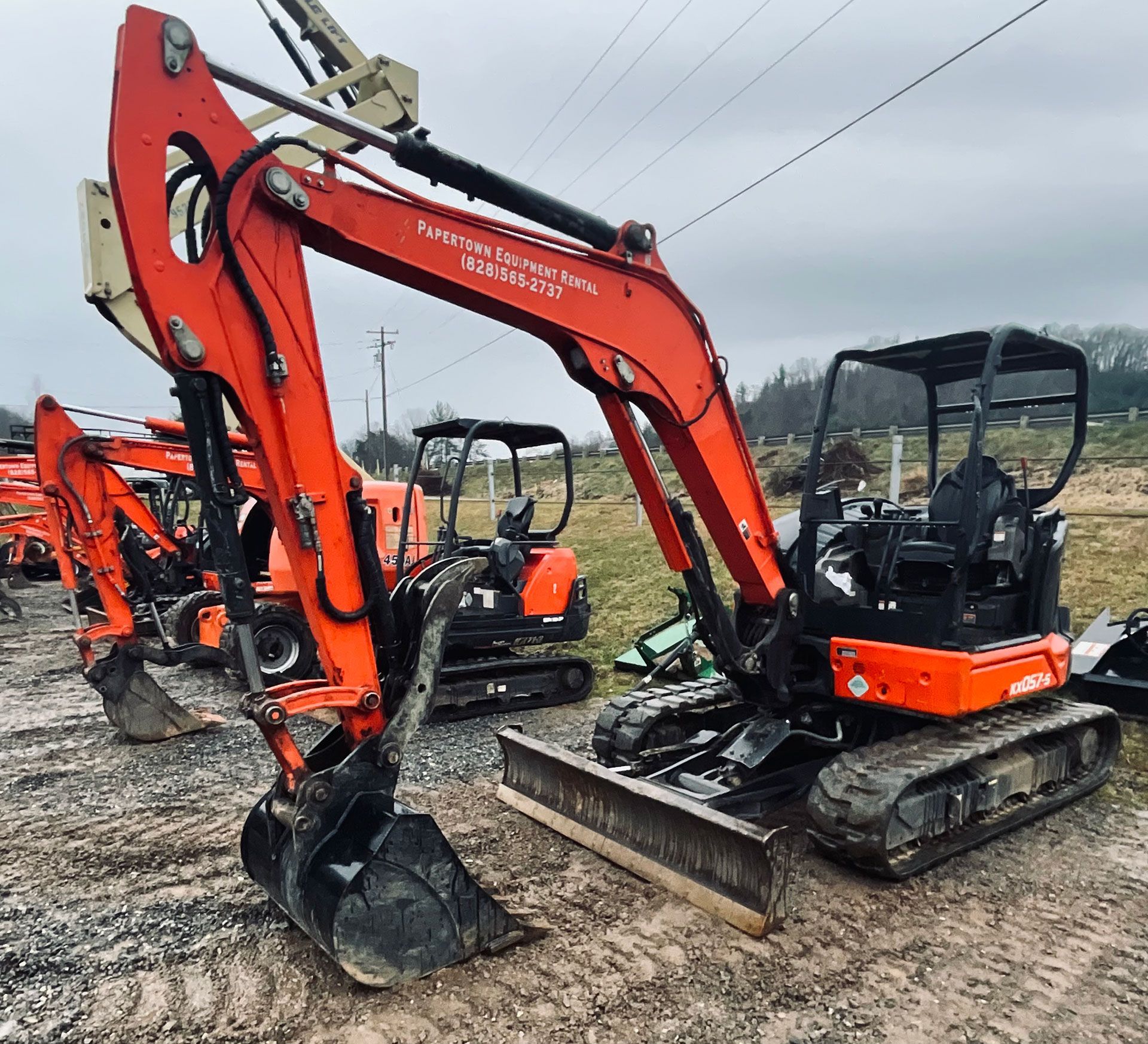 kx057-5 Kubota excavator