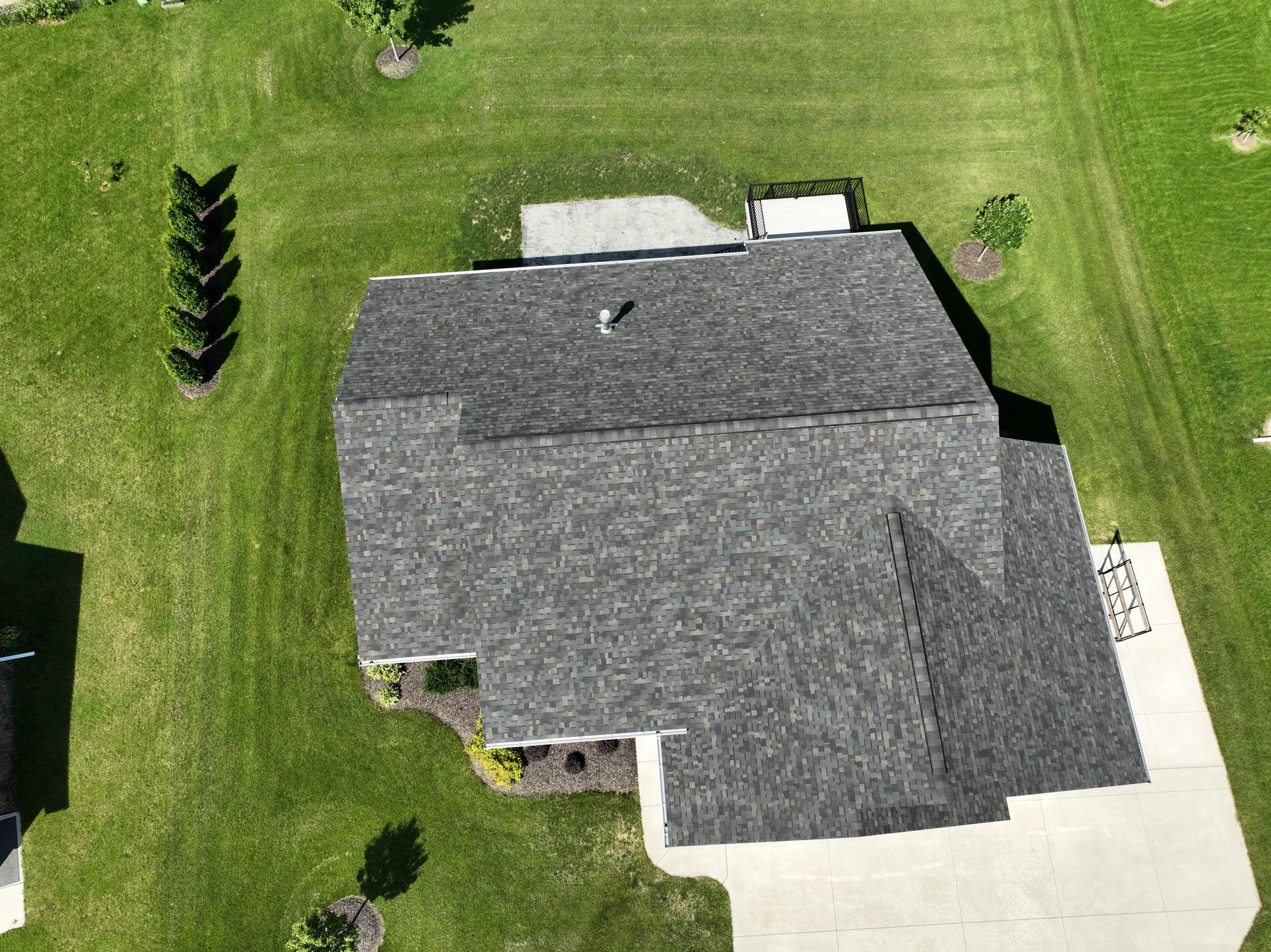 Neighborhood house exterior