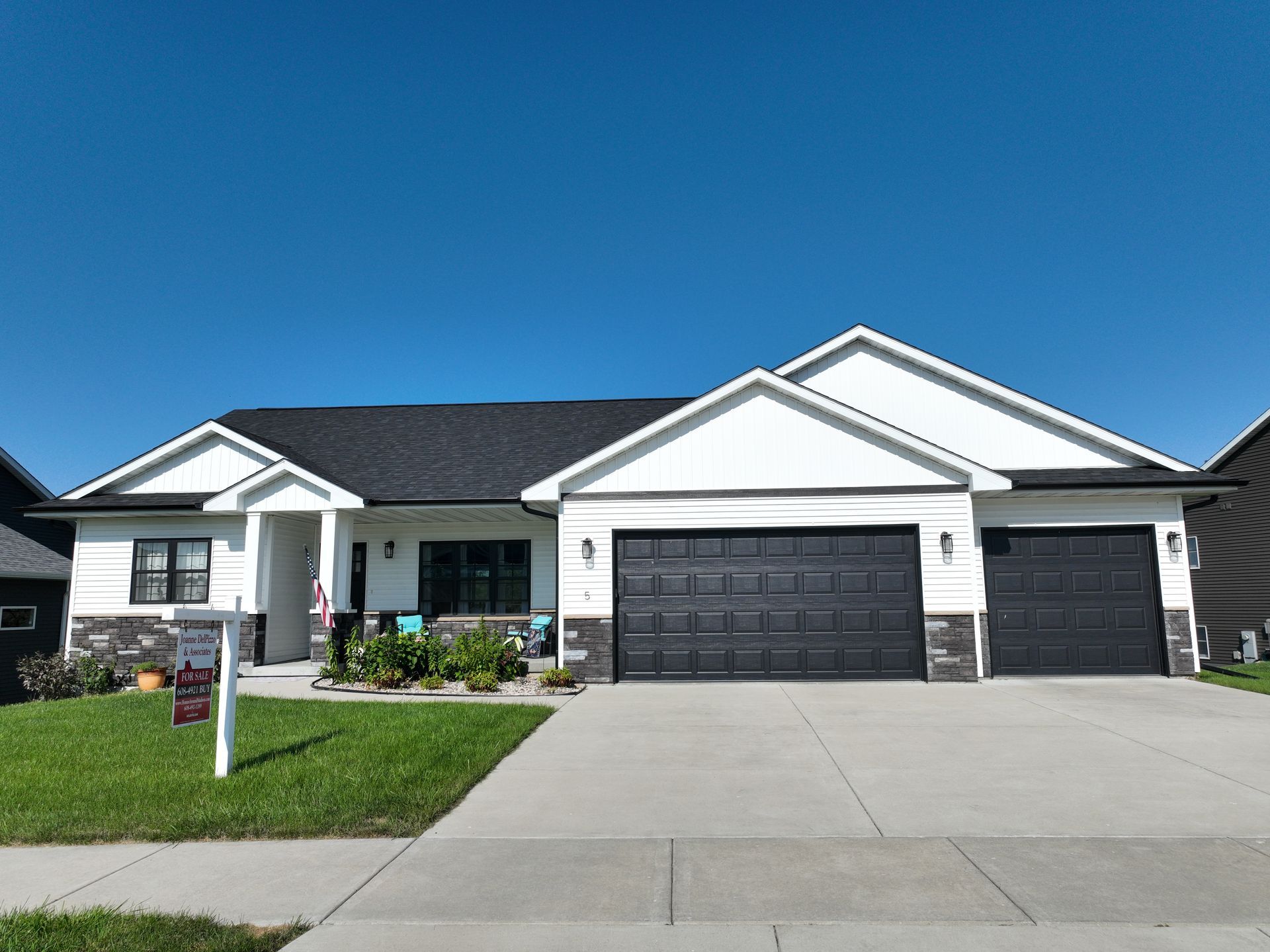 Neighborhood house exterior