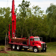 well drilling truck