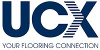 UCX logo in blue with the tagline “Your Flooring Connection”