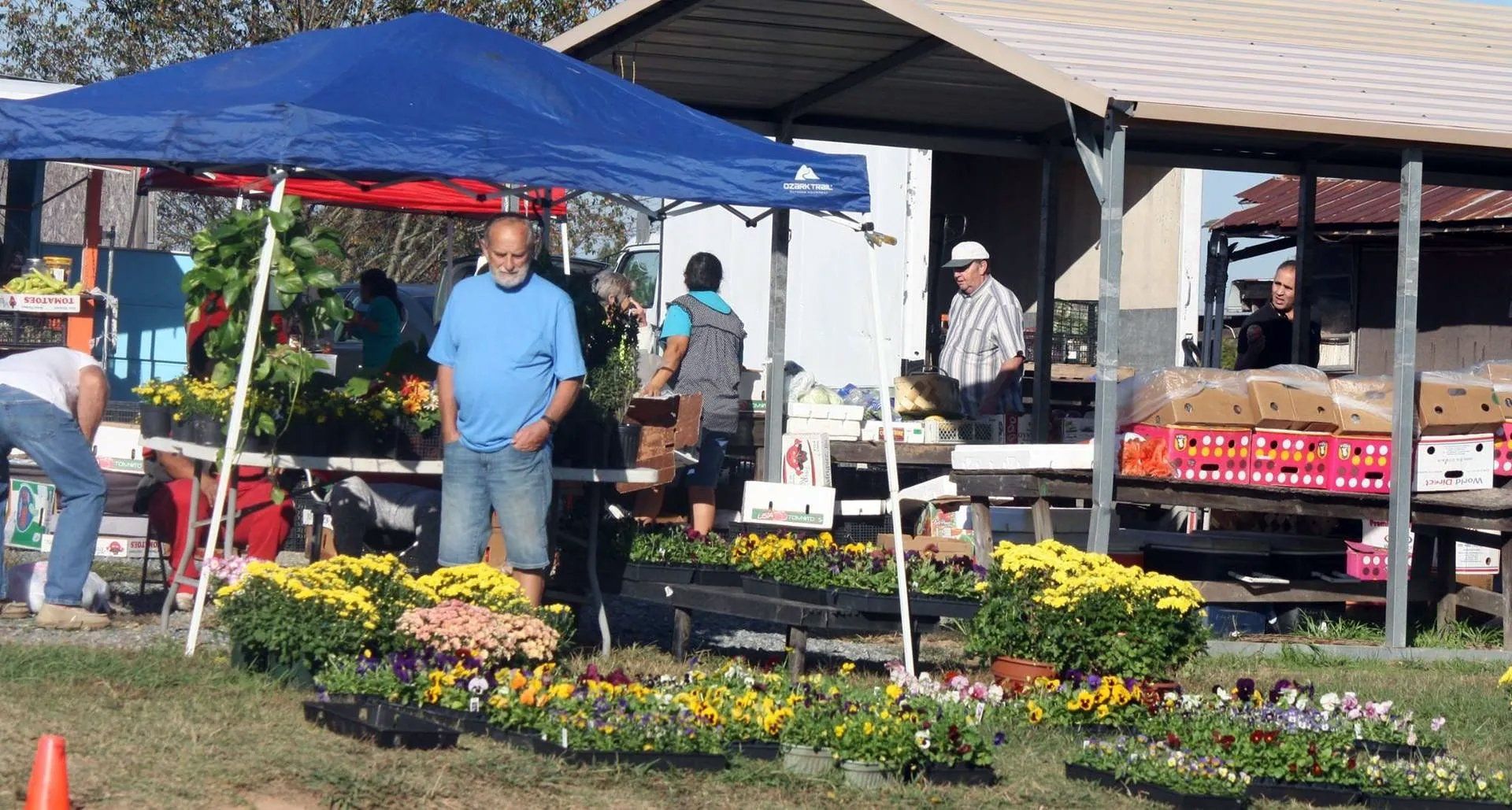 Flee market merchandise