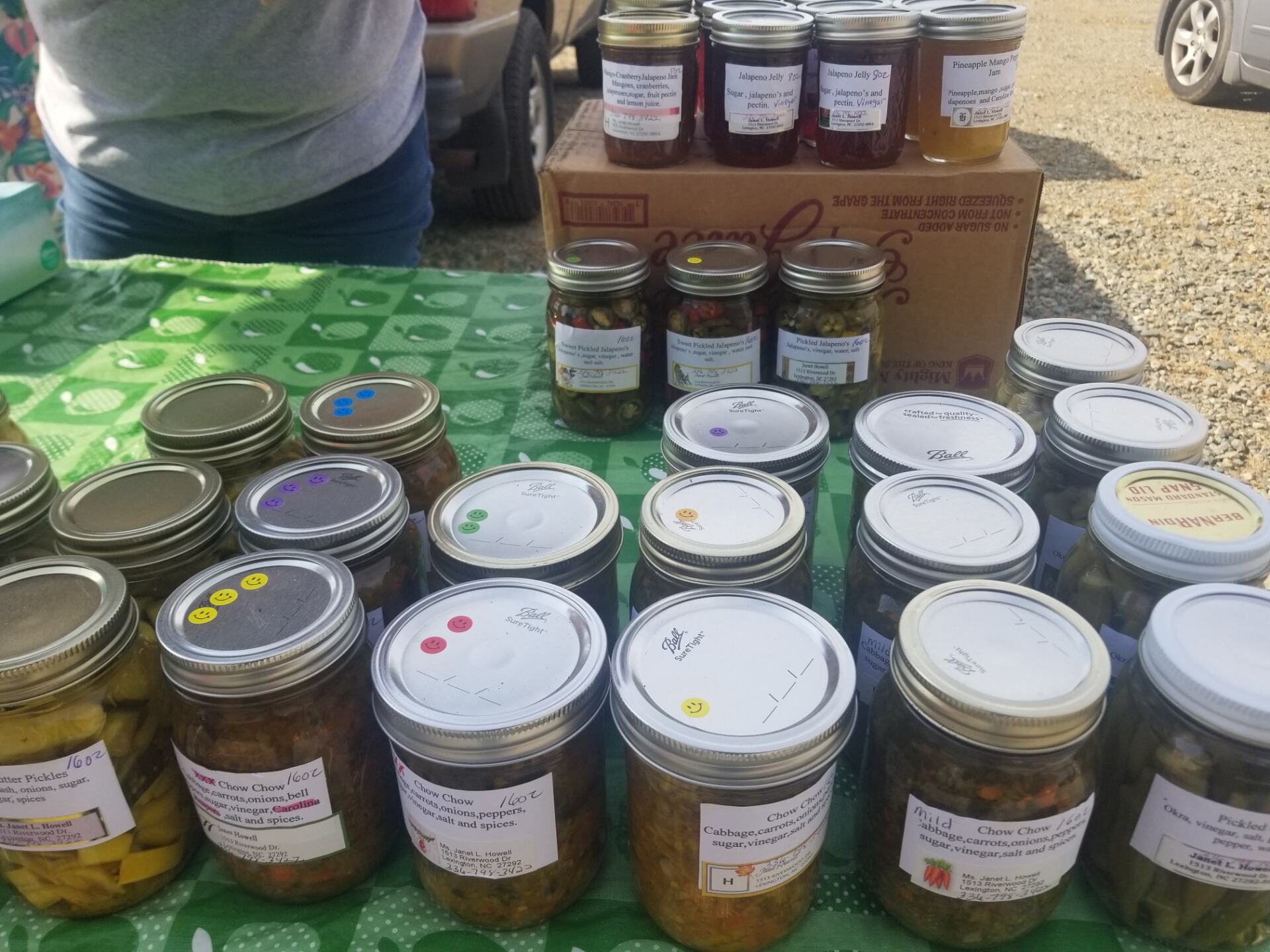 Flee market merchandise