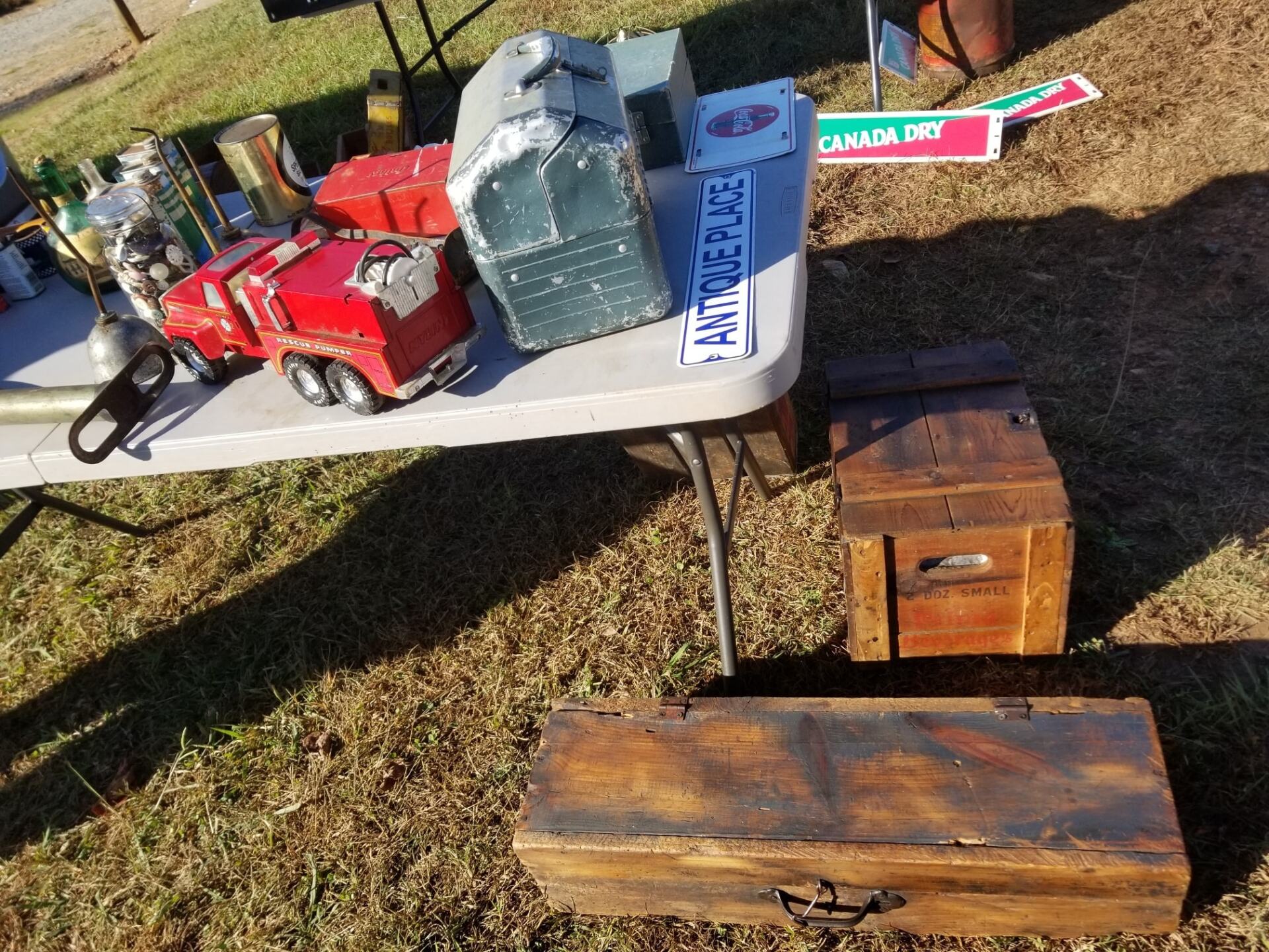 Flee market merchandise