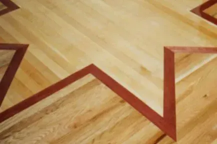 Floor with elegant design