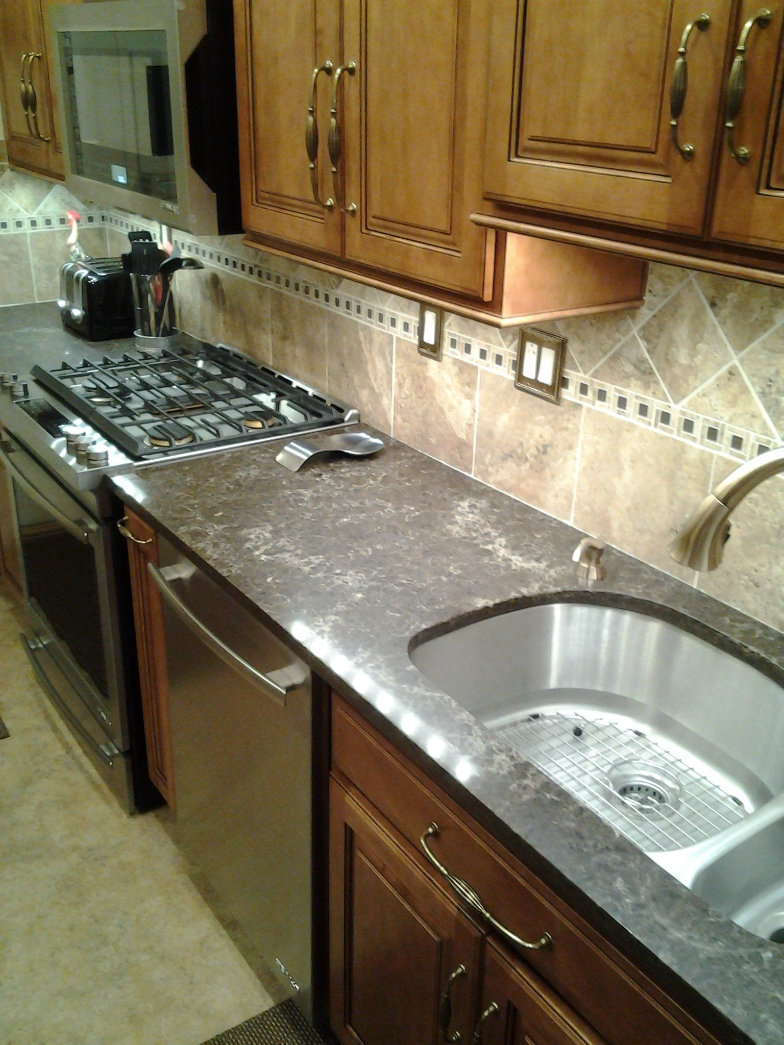 Kitchen faucets and sink