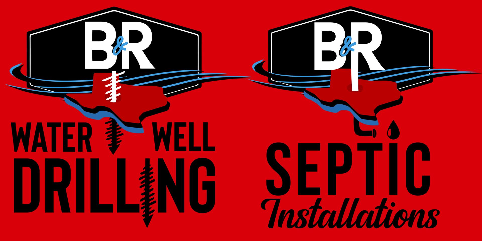B&R Septic and Water Well Services logo