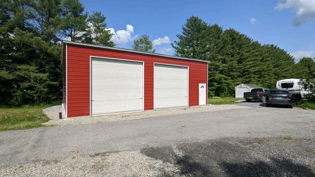Metal garage