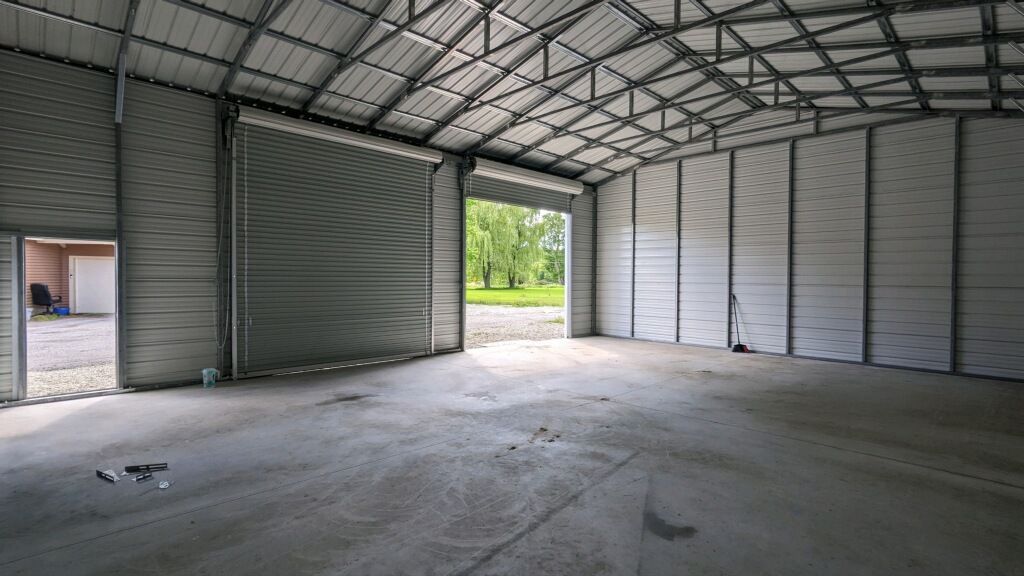 Metal garage