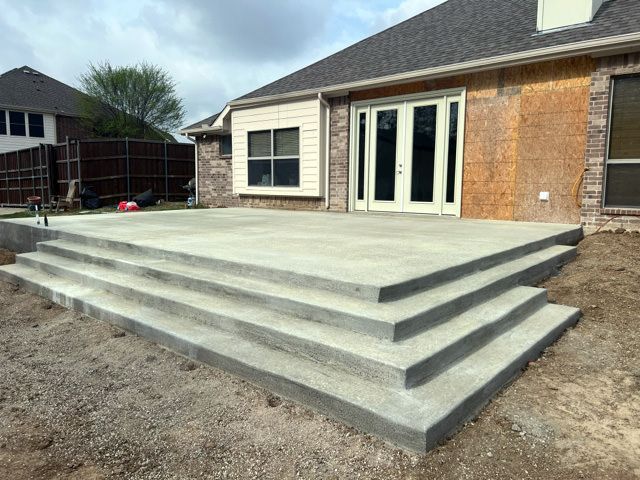 Broom Finish Concrete