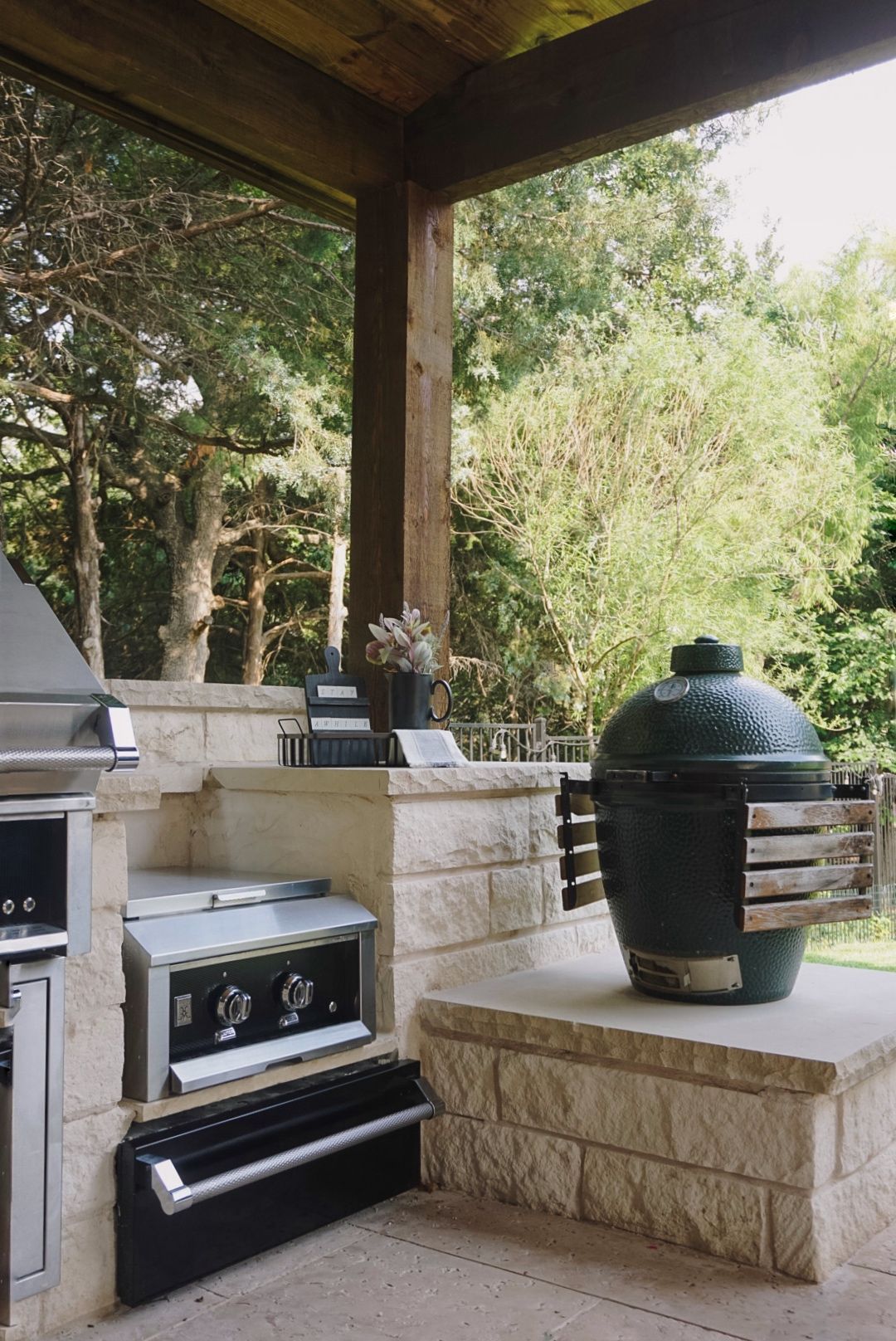 Grill Station, Austin Stone
