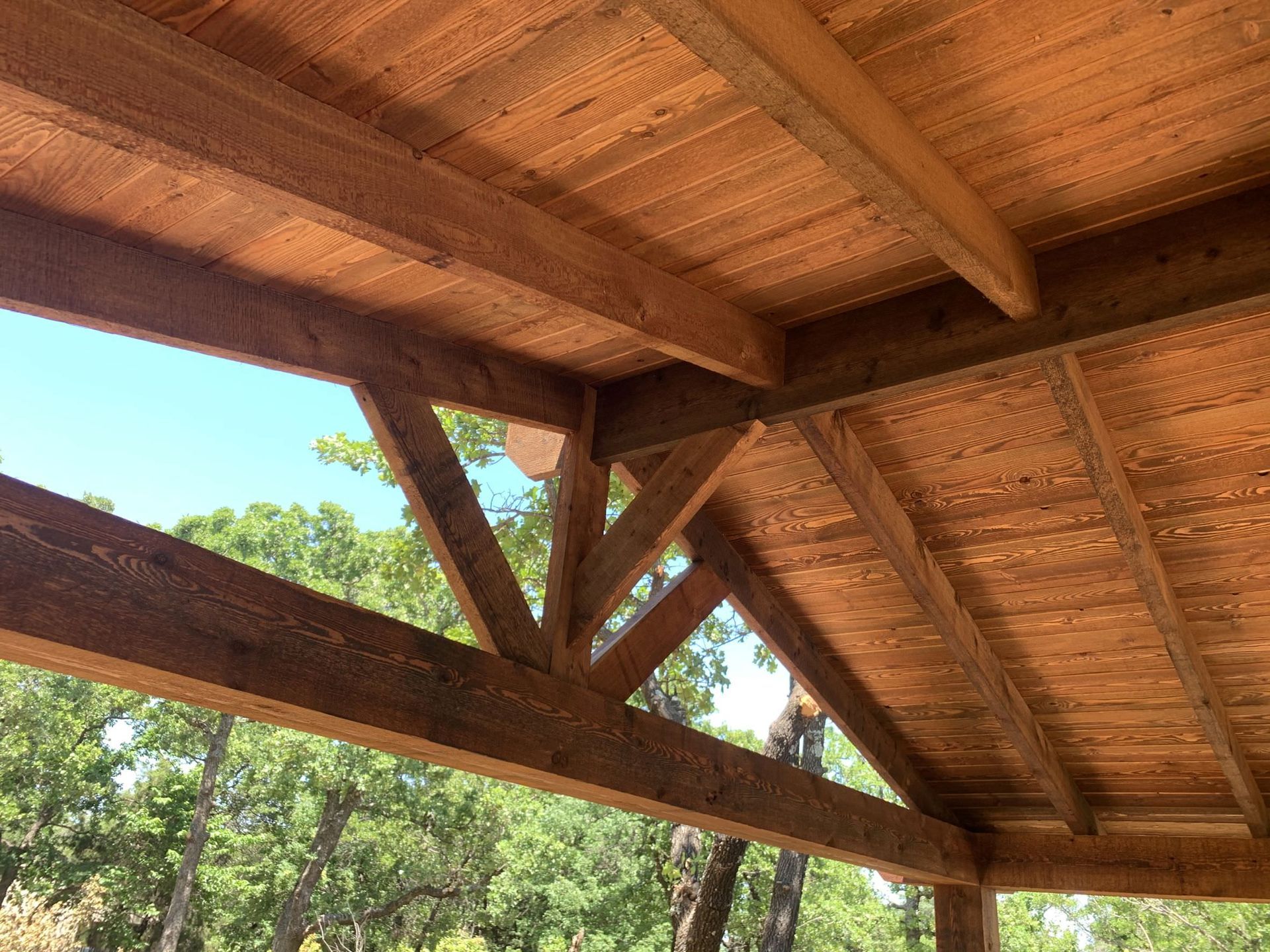 OPEN GABLE PATIO COVER