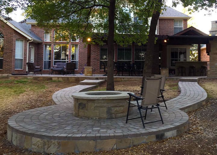 BELGARD PAVERS, TREE RING