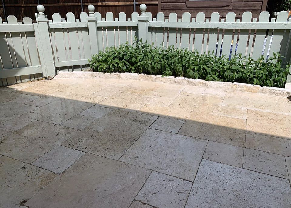 TRAVERTINE PAVERS IVCORY