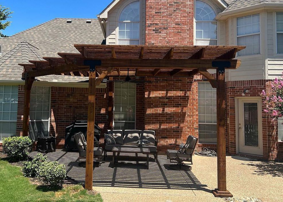 TRADITIONAL PERGOLA, FREE STANDING