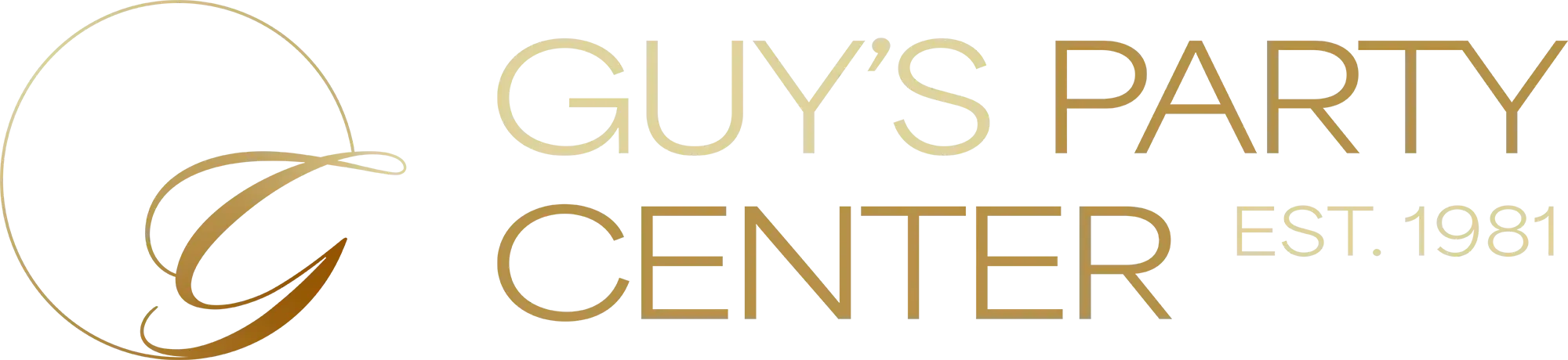 Guy's Party Center - logo