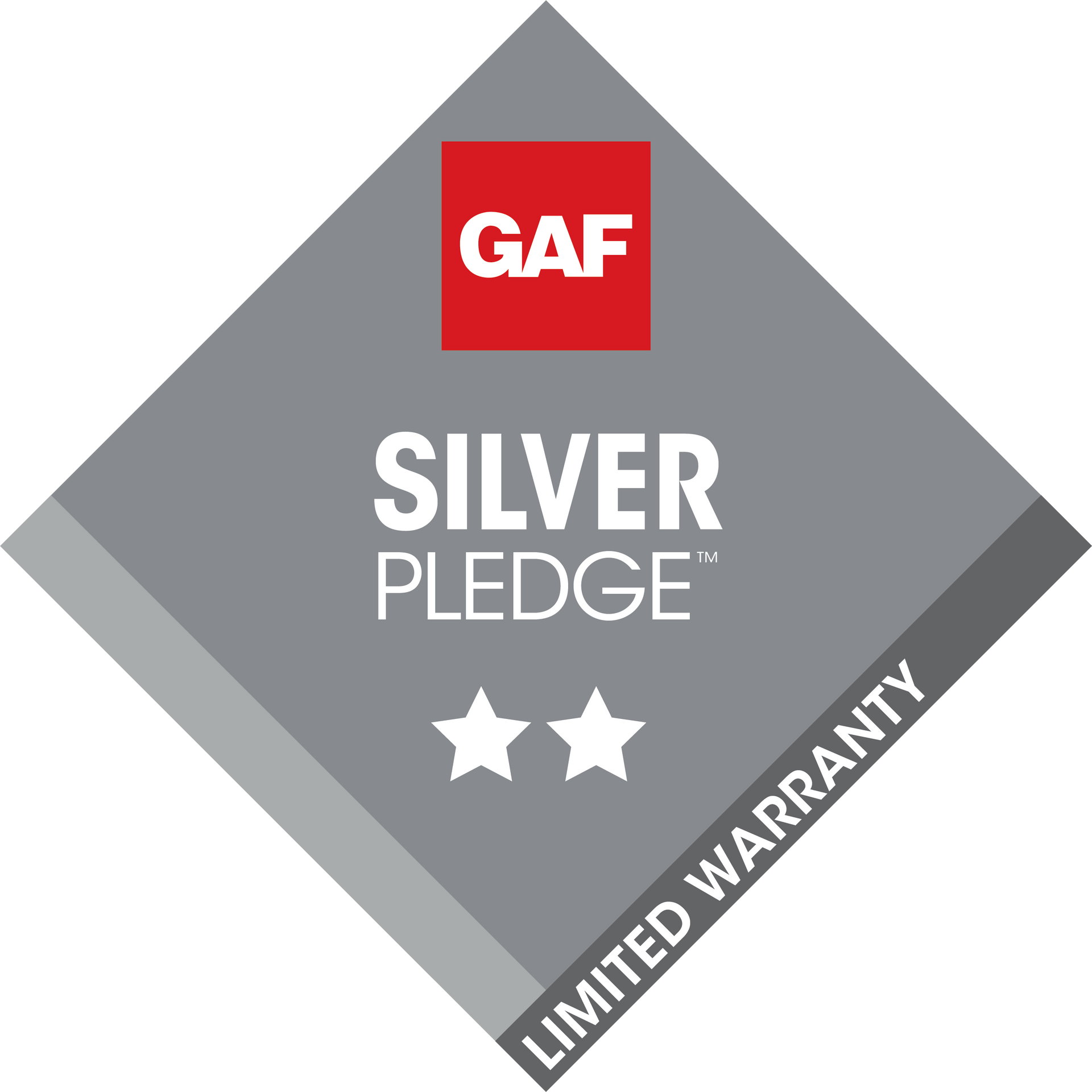 GAF Sliver Pledge logo