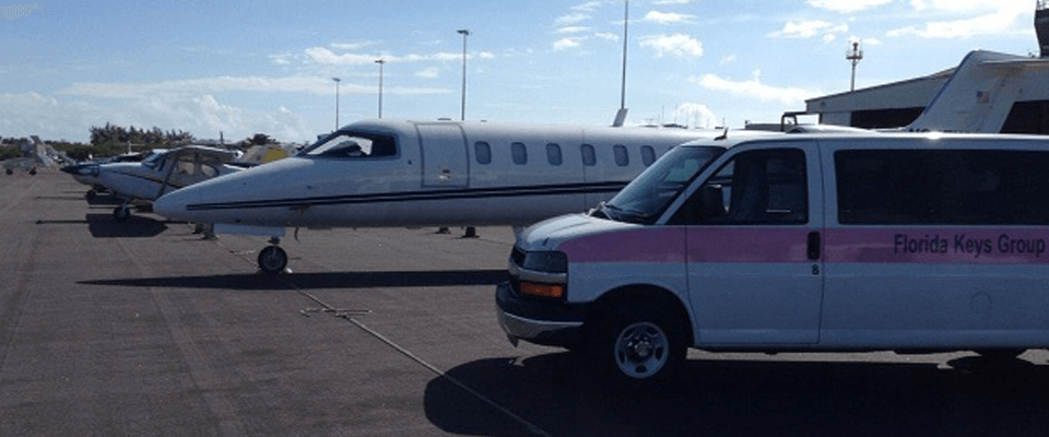 Florida Keys jet and van