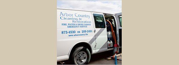Arbor Country Cleaning & Restoration Truck
