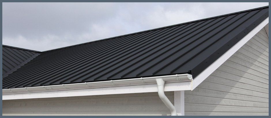 Black colored roof